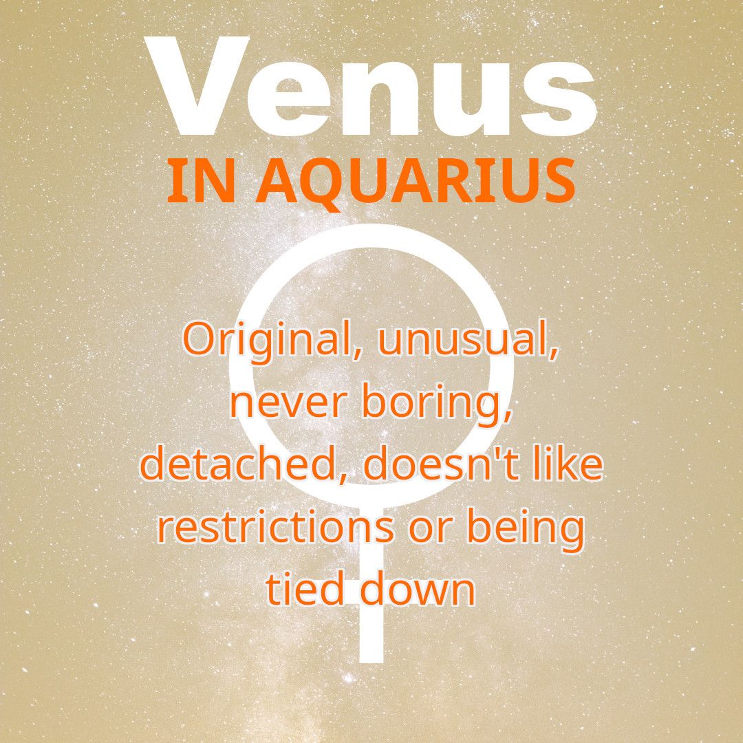 Venus in Air Signs