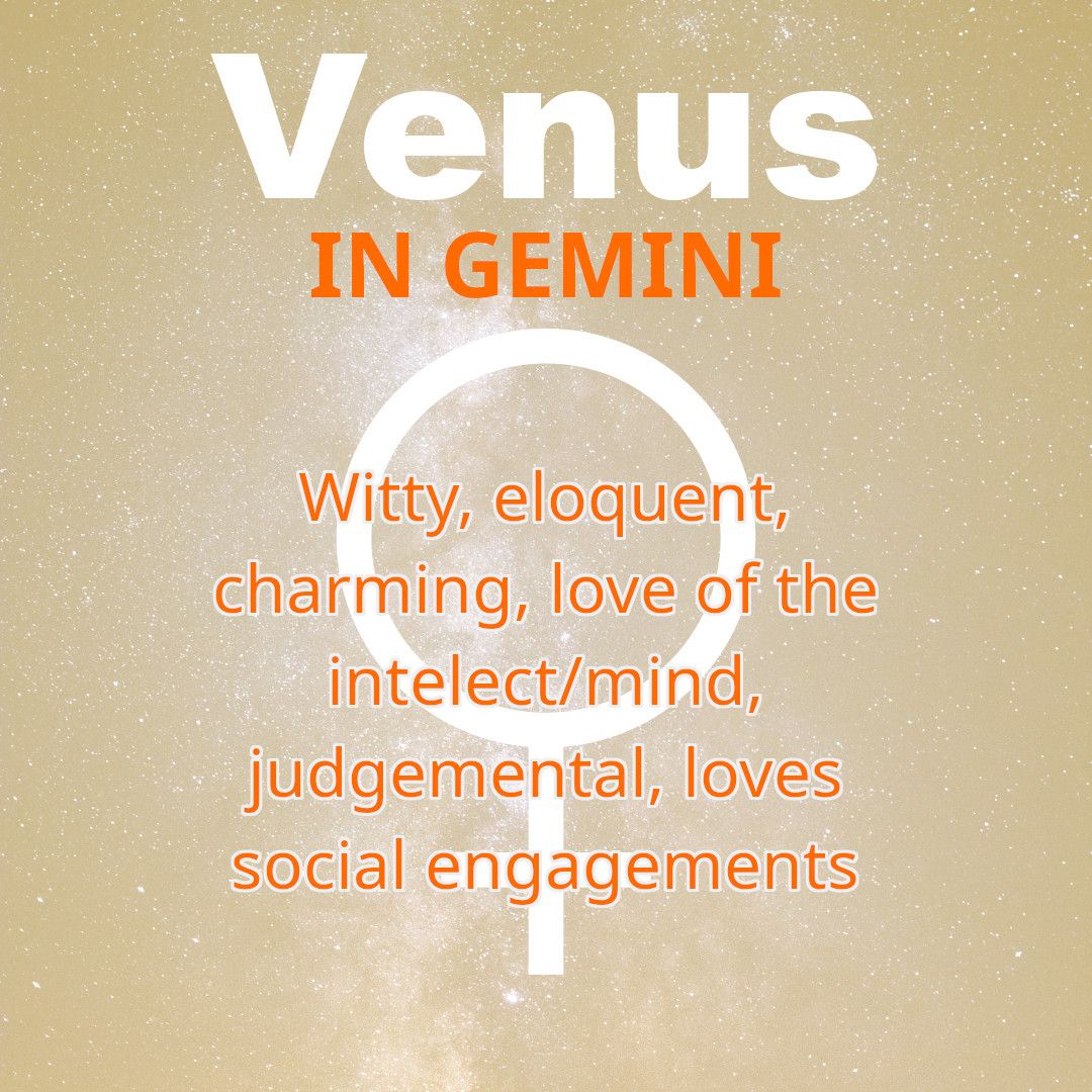 Venus in Air Signs
