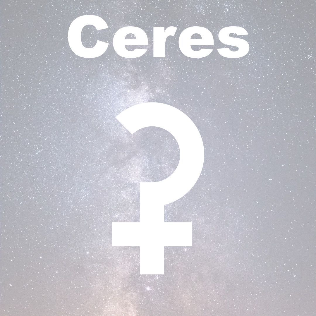 Asteroid ceres astrology sales