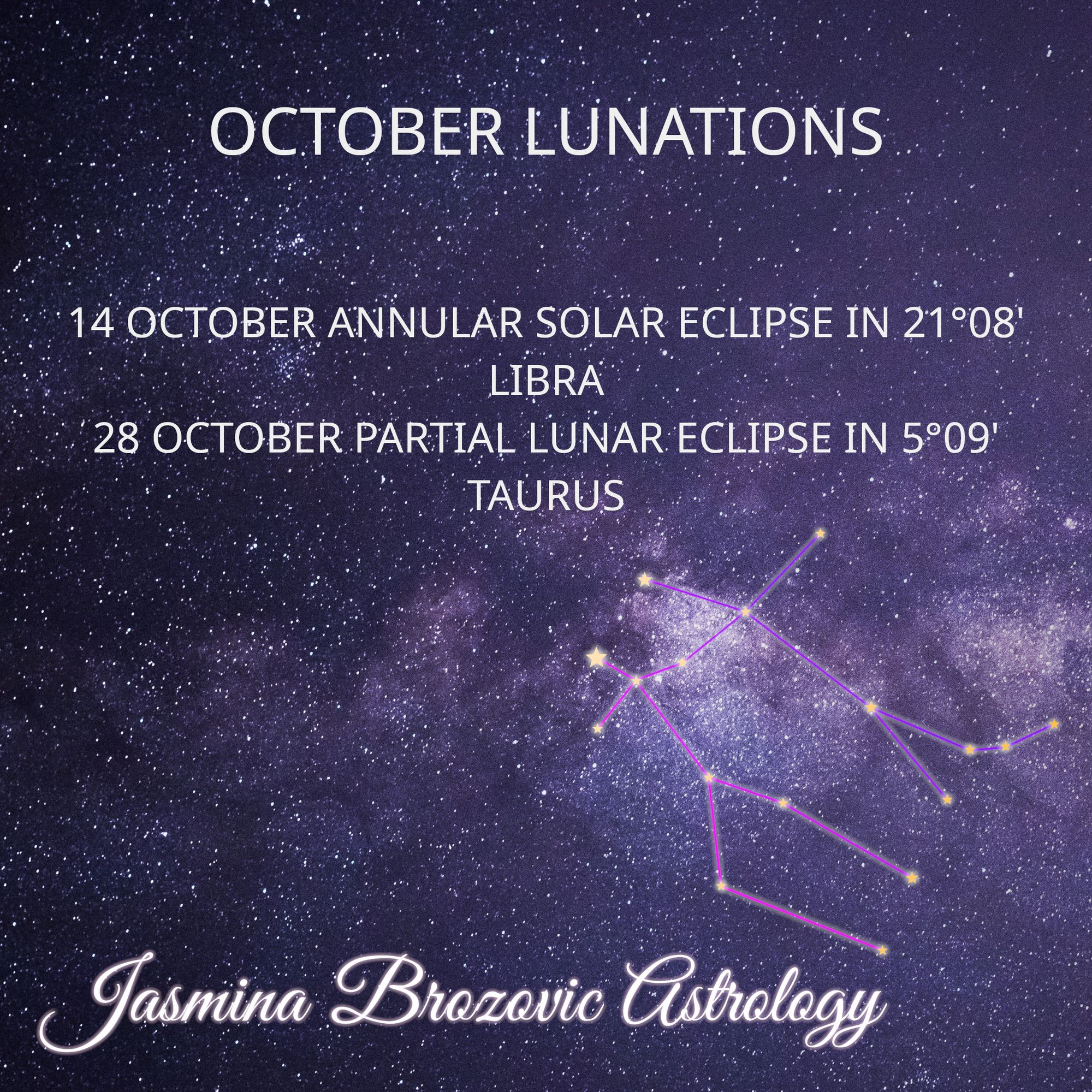 October Eclipses