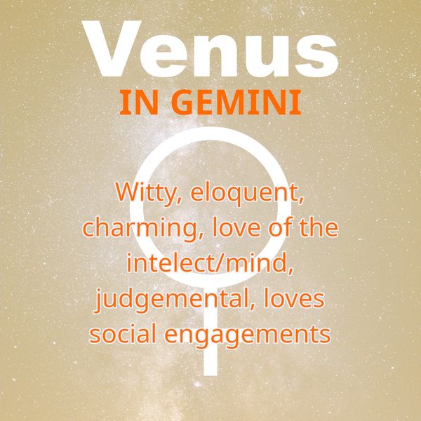 Venus in Gemini