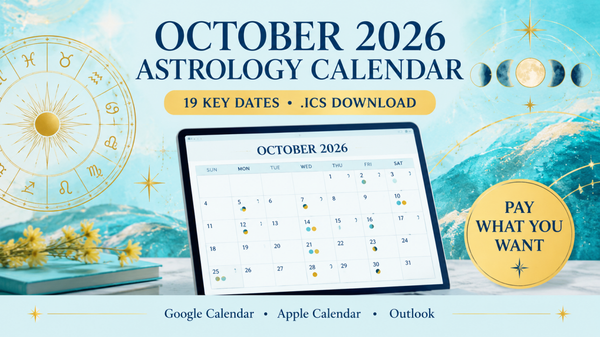 ✨ OCTOBER 2026 - What we value is up for revision